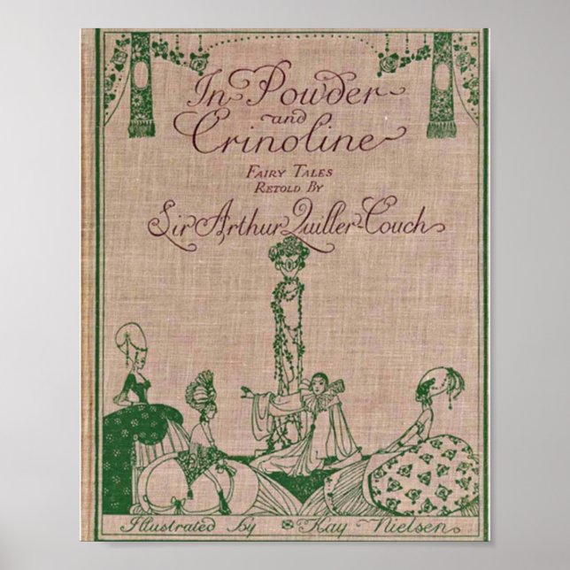 In Powder and Crinoline, Kay Nielsen’s hardcover Poster (Front)