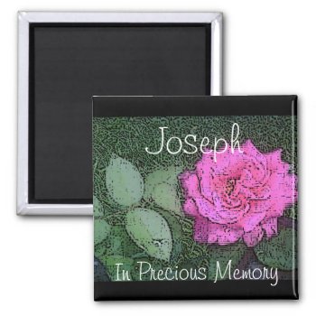 In Precious Memory Magnet by ArdieAnn at Zazzle
