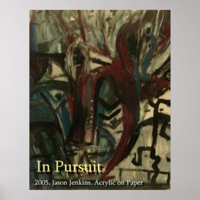IN PURSUIT POSTER (Front)