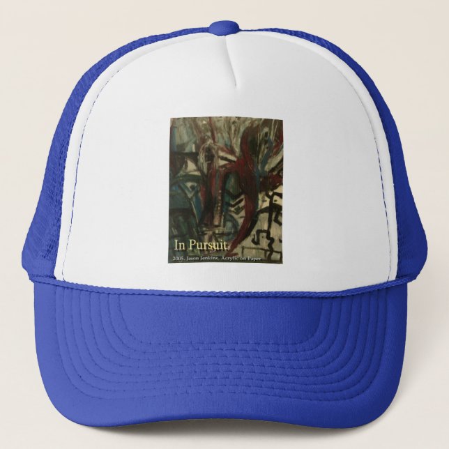 in pursuit trucker hat (Front)