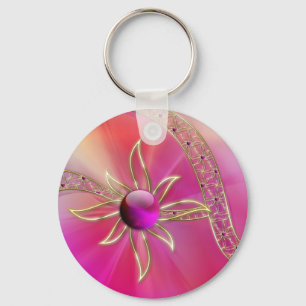 In Radiant Splendor Keychain