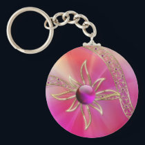 In Radiant Splendor Keychain