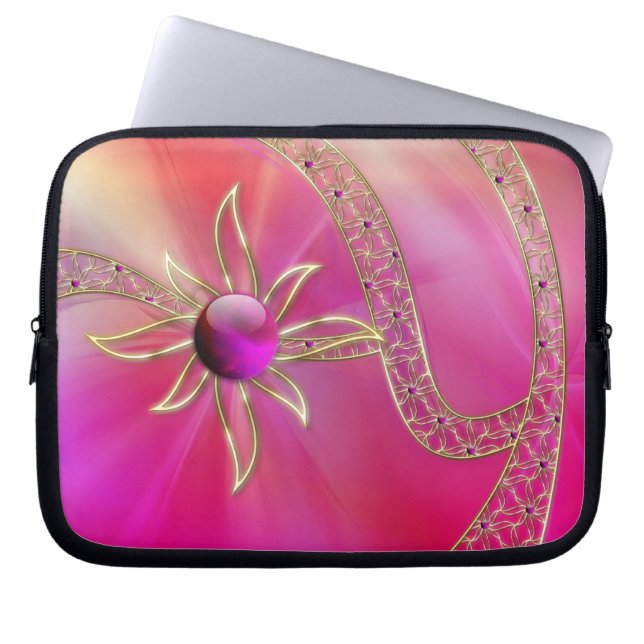 In Radiant Splendor Laptop Sleeve (Front)