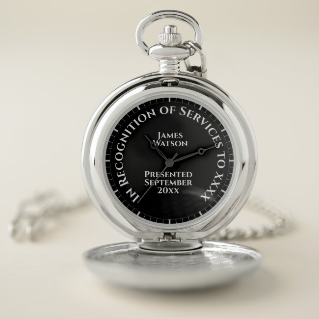 In Recognition of Services to