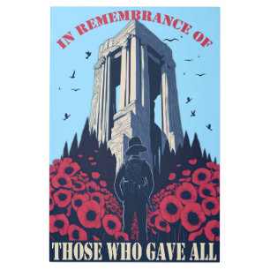 In Remembrance of Those Who Gave All- Memorial Day Metal Print