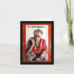 In retrospect, something to think about card