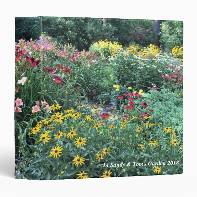 In Sandy & Tom's Garden 2018 3 Ring Binder (Front/Spine)