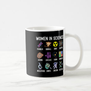 In Science - Feminist Stem Girls Empowerment Kids Coffee Mug