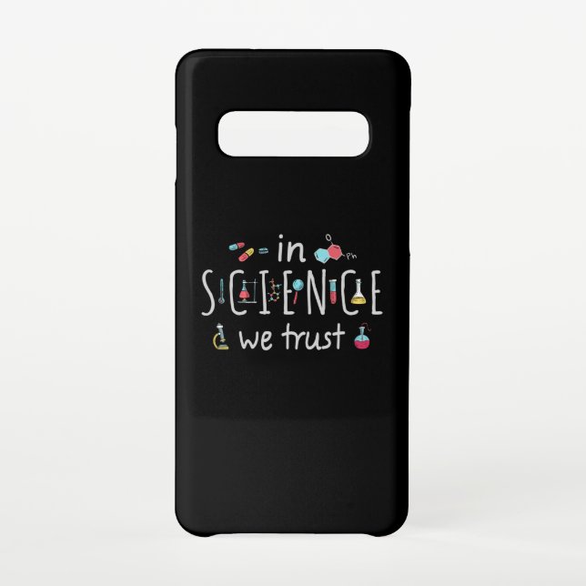 In Science we trust Samsung Galaxy Case (Back)
