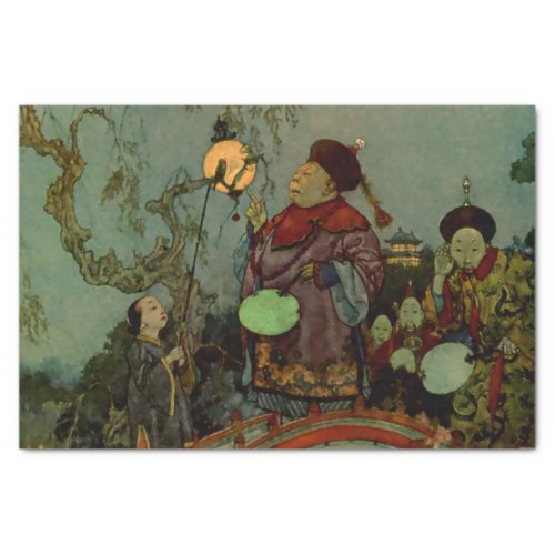 In Search of a Nightingale by Edmund Dulac Tissue Paper