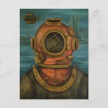 In Search Of Atlantis Postcard by paintingmaniac at Zazzle