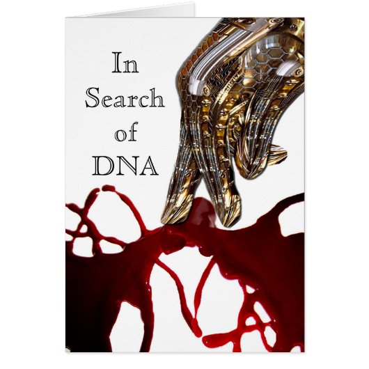 In Search of DNA Cards (Front)