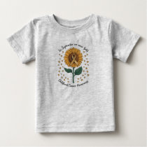 In September We Wear Gold Childhood Cancer Aware Baby T-Shirt
