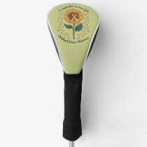 In September We Wear Gold Childhood Cancer Aware Golf Head Cover