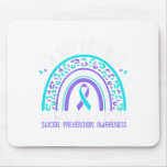 In September We Wear Teal &amp;amp; Purple Rainbow Sui Mouse Pad