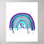 In September We Wear Teal &amp;amp; Purple Suicide Pre Poster