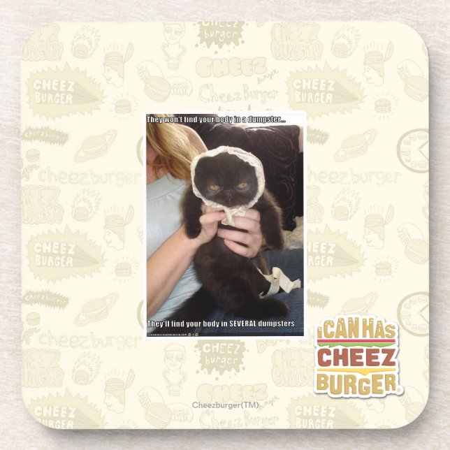 In Several Dumpsters Beverage Coaster (Front)