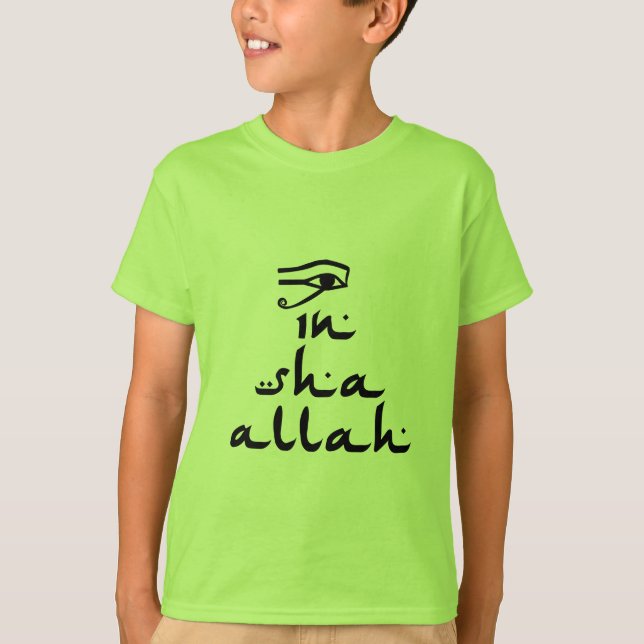 In Sha Allah T-Shirt (Front)