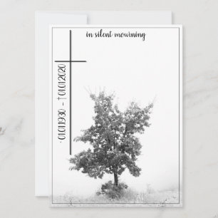 In silent mourning - tree on meadow 2.0