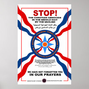 In Solidarity with Chaldean Christians Poster