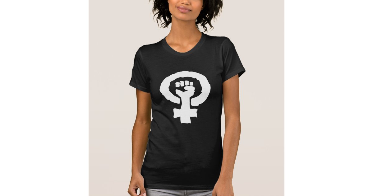 In solidarity with women's rights TShirt Zazzle