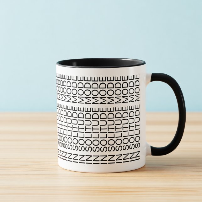 In Solitude Mode Hidden Message Introvert Mug (Creator Uploaded)