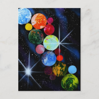In Space Postcard