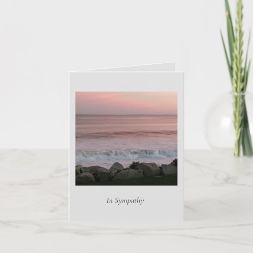 In Sympathy Note Card
