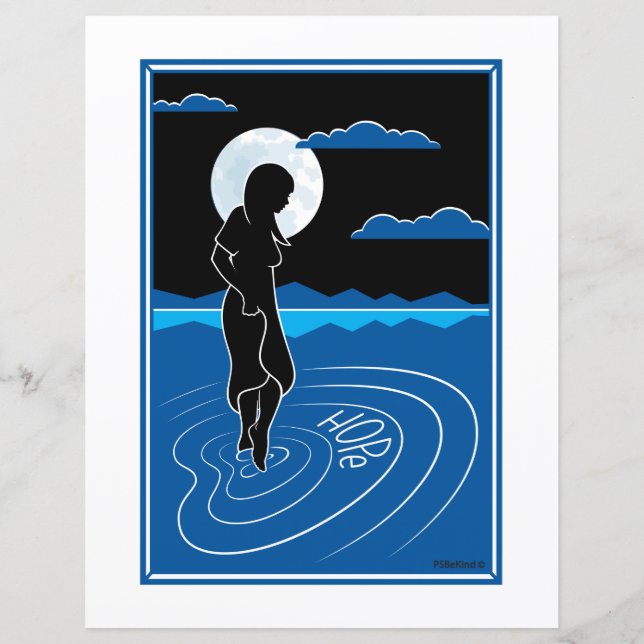 In That Deep Reflection 3_Flat Paper Sheet 8.5x11" (Front)