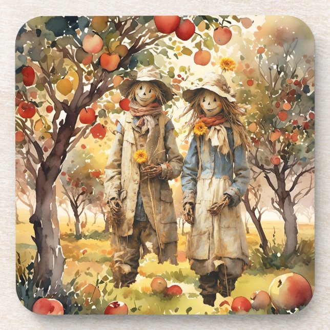 In The Apple Orchard Beverage Coaster (Front)