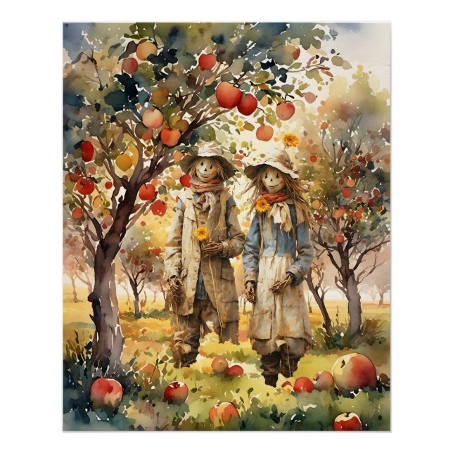In The Apple Orchard Poster (Front)