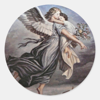 In the arms of an angel sticker