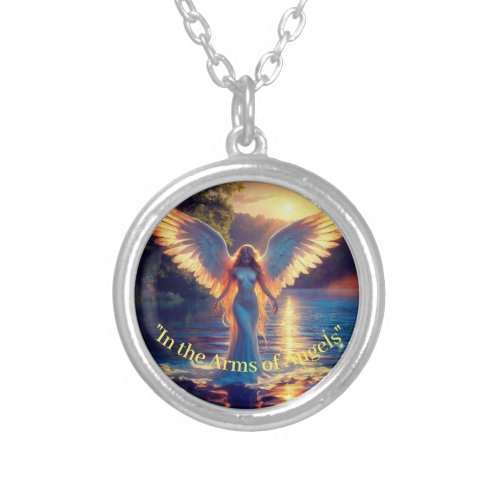 In the Arms of Angels Necklace