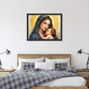 In the Arms of the Holy Mother Framed Art