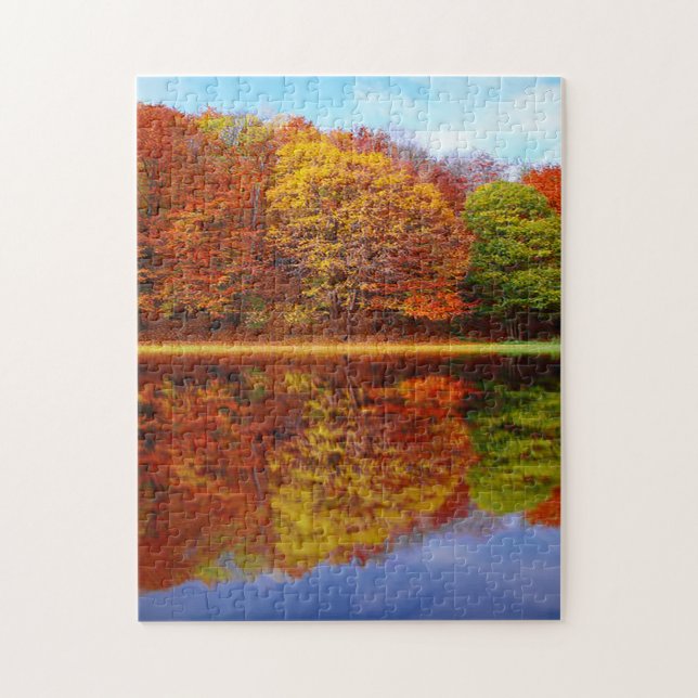 In The Autumn Country Jigsaw Puzzle (Vertical)