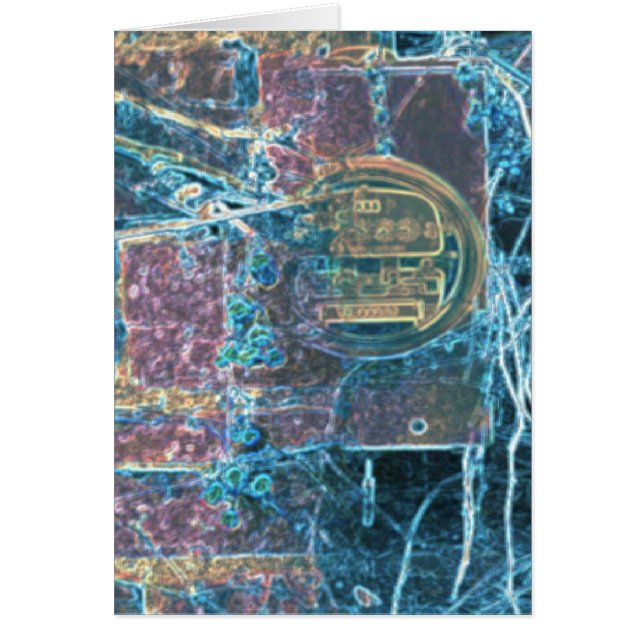In the Back Alley, Digital Art Cards (Front)