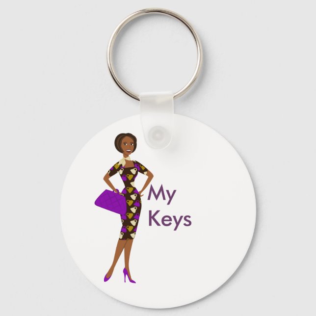 In the Bag Keychain (Front)