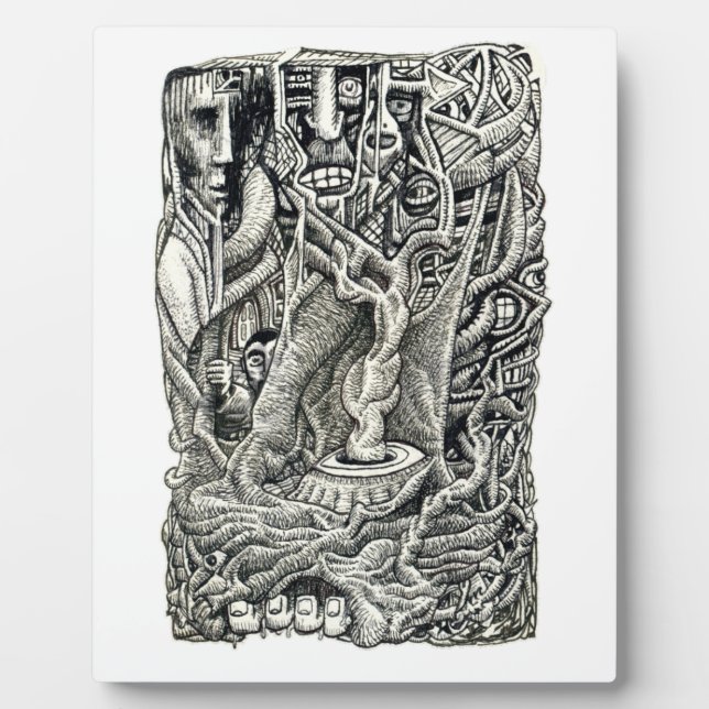 In the Basement Plaque (Front)