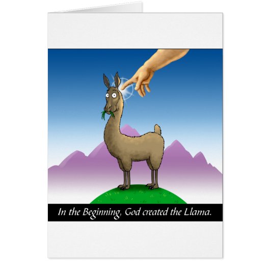 In the Beginning... Cards (Front)