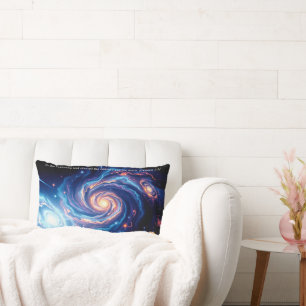 In the Beginning, God & Creation Verse Lumbar Pillow