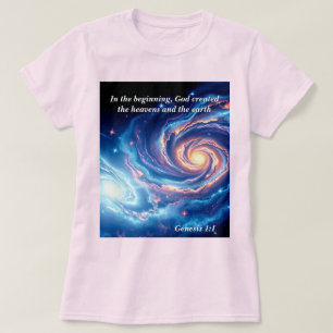 In the Beginning, God & Creation Verse T-Shirt
