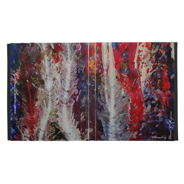 In The Beginning iPad Folio Case (Opened)