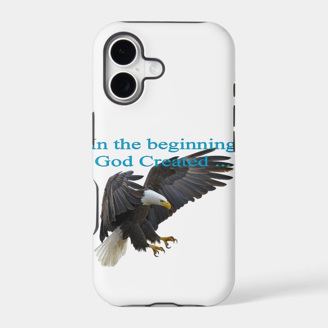 In the Beginning Iphone Case (Back)