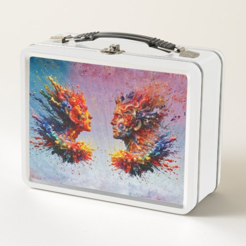 In the Beginning Metal Lunch Box