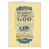 In the Beginning Was the Word (Front)