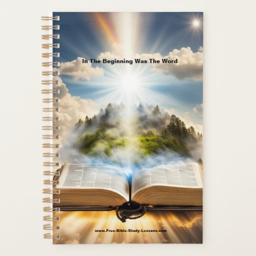 In The Beginning Was The Word Day Planner
