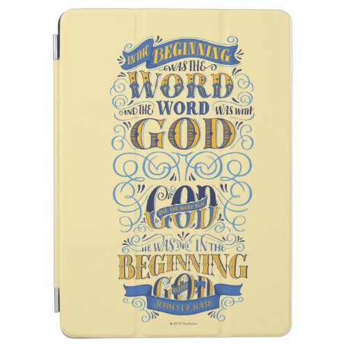 In the Beginning Was the Word iPad Air Cover