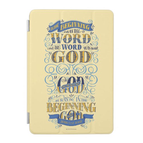 In the Beginning Was the Word iPad Mini Cover