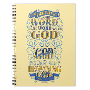 In the Beginning Was the Word Notebook