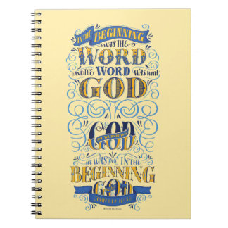 In the Beginning Was the Word Notebook
